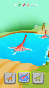 اسکرین شات 3 بازی Dino Shifting: Dinosaur Games