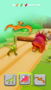 اسکرین شات 1 بازی Dino Shifting: Dinosaur Games