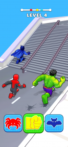 اسکرین شات 4 بازی Hero Transform: Superhero Game