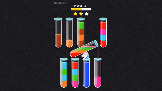 اسکرین شات 5 بازی Color Water Sort Puzzle Games
