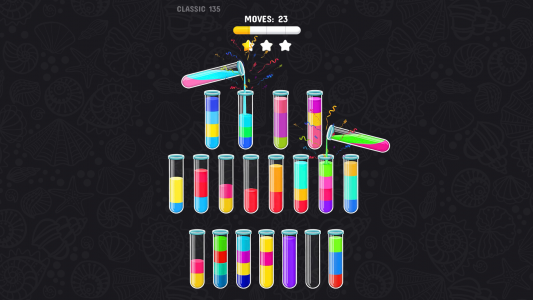اسکرین شات 3 بازی Color Water Sort Puzzle Games