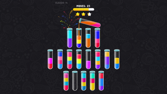 اسکرین شات 4 بازی Color Water Sort Puzzle Games