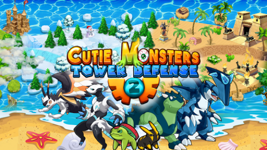 اسکرین شات بازی Cutie Monsters Tower Defense 2 1