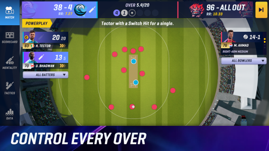 اسکرین شات 4 بازی Cricket Team Coach 25