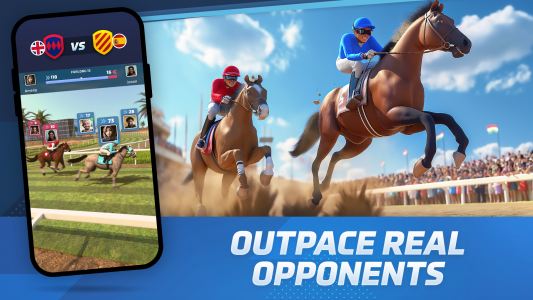 اسکرین شات بازی Horse Racing Rivals: Team Game 3