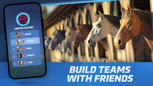 اسکرین شات بازی Horse Racing Rivals: Team Game 2
