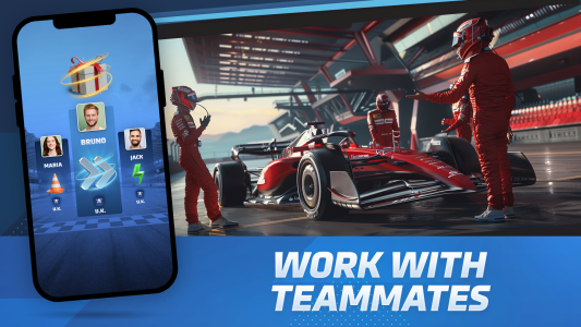 اسکرین شات 4 بازی Racing Rivals: Team Car Game