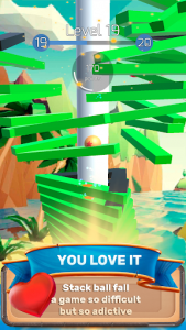 اسکرین شات بازی The Stack Tower : Ball Fall game 3d stick blocks ☄ 7