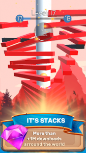 اسکرین شات بازی The Stack Tower : Ball Fall game 3d stick blocks ☄ 4