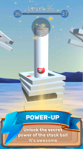 اسکرین شات بازی The Stack Tower : Ball Fall game 3d stick blocks ☄ 1