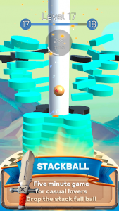 اسکرین شات بازی The Stack Tower : Ball Fall game 3d stick blocks ☄ 6