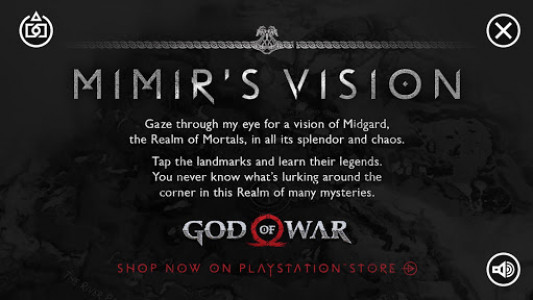 اسکرین شات بازی God of War | Mimir’s Vision 2