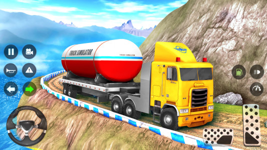 اسکرین شات بازی Oil Tanker Truck Simulator 3D 3
