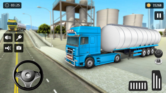 اسکرین شات بازی Oil Tanker Truck Simulator 3D 2