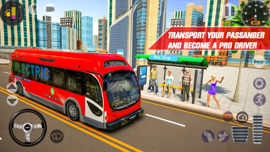 اسکرین شات بازی Bus Games Bus Coach Simulator 3