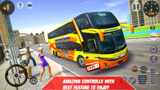 اسکرین شات بازی Bus Games Bus Coach Simulator 2