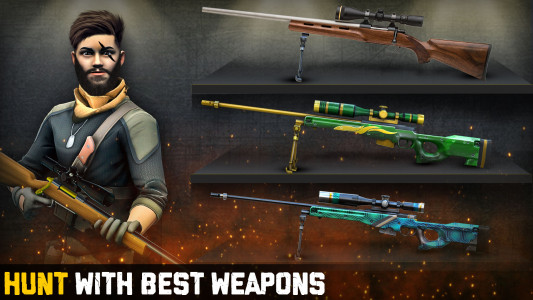 اسکرین شات 6 برنامه Wild Animal Hunting 3D Offline
