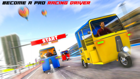 اسکرین شات بازی Tuk tuk rickshaw racing 2022 2