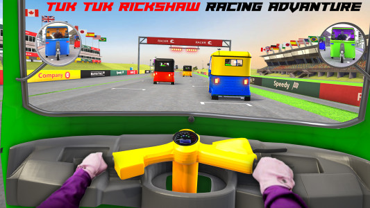اسکرین شات بازی Tuk tuk rickshaw racing 2022 1
