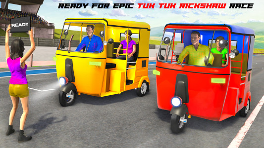 اسکرین شات بازی Tuk tuk rickshaw racing 2022 6