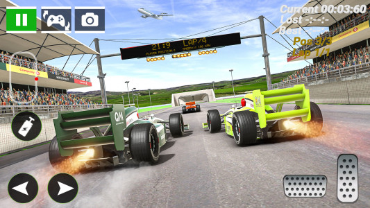 اسکرین شات برنامه Formula Car Racing GT Car Game 3