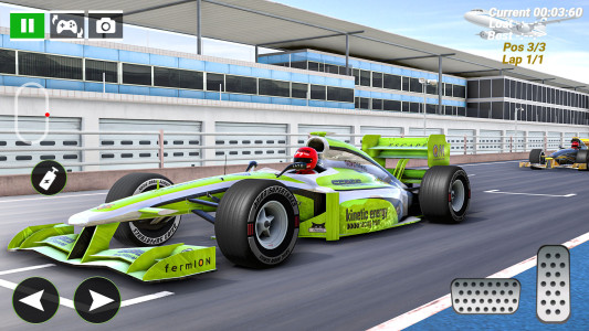 اسکرین شات 1 برنامه Formula Car Racing: Speed Game
