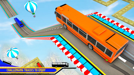 اسکرین شات برنامه Mega Ramp Stunt Bus Simulator 1