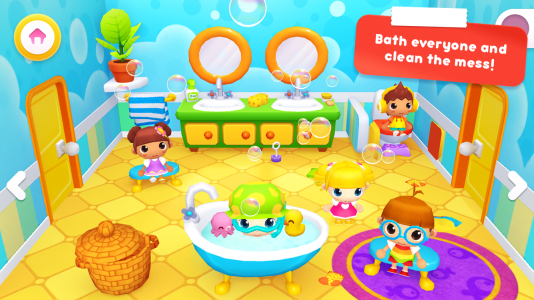 اسکرین شات 5 برنامه Happy Daycare Stories - School