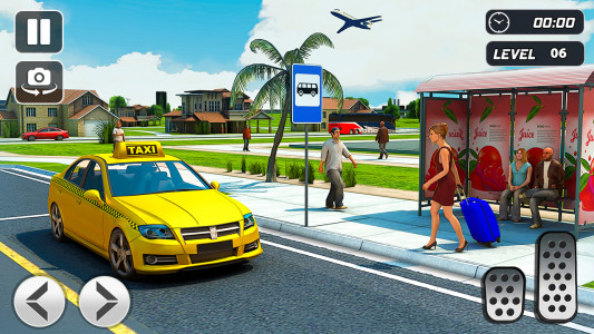 اسکرین شات برنامه City Taxi Driving Games 3D 8