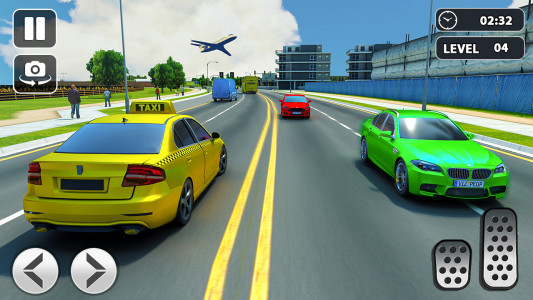 اسکرین شات برنامه City Taxi Driving Games 3D 4