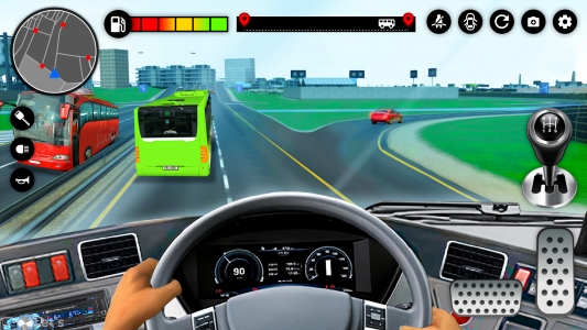 اسکرین شات 5 برنامه Bus Game: Driving Simulator 3D