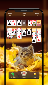 اسکرین شات بازی Solitaire - Classic Card Game 5