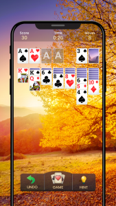 اسکرین شات بازی Solitaire - Classic Card Game 4