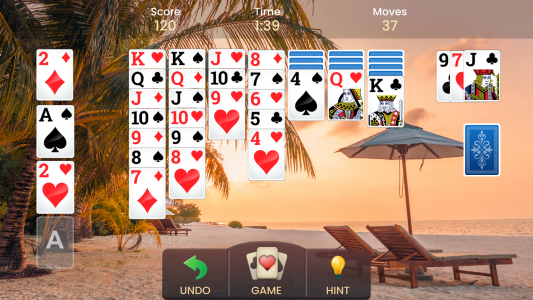 اسکرین شات بازی Solitaire - Classic Card Game 2