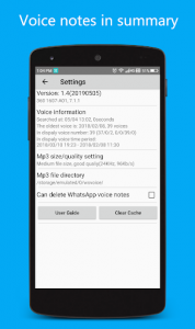 اسکرین شات برنامه Convert Merge Opus Voice Note to Mp3 for WhatsApp 4