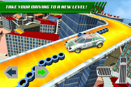 اسکرین شات بازی Roof Jumping Car Parking Games 4