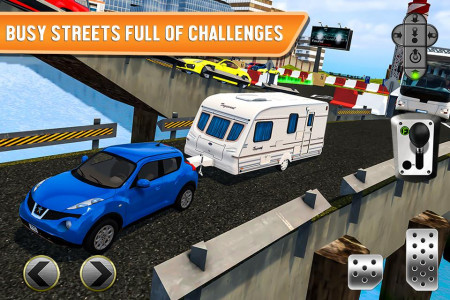 اسکرین شات بازی Ferry Port Trucker Parking Sim 1