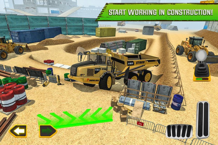 اسکرین شات 1 بازی Construction Site Truck Driver