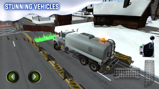 اسکرین شات بازی Ice Road Truck Parking Sim 4
