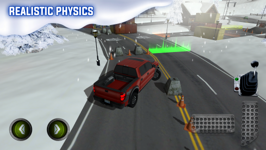 اسکرین شات بازی Ice Road Truck Parking Sim 3