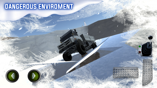 اسکرین شات بازی Ice Road Truck Parking Sim 2