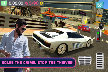 اسکرین شات بازی Detective Driver: Miami Files 1