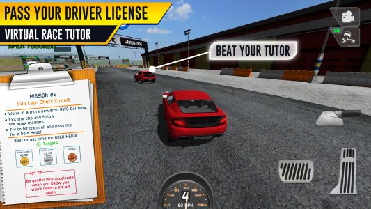 اسکرین شات بازی Race Driving License Test 5