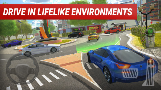 اسکرین شات 3 بازی Roundabout 2: City Driving Sim