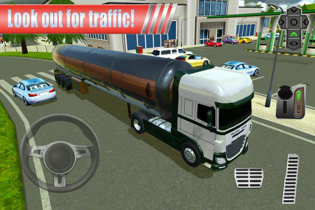 اسکرین شات بازی Gas Station: Car Parking Sim 4