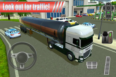 اسکرین شات بازی Gas Station: Car Parking Sim 4