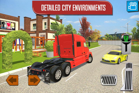 اسکرین شات بازی Delivery Truck Driver Sim 2
