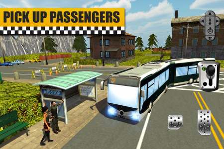 اسکرین شات بازی Bus & Taxi Driving Simulator 1