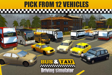 اسکرین شات بازی Bus & Taxi Driving Simulator 5