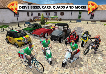 اسکرین شات بازی Pizza Delivery: Driving Simula 5